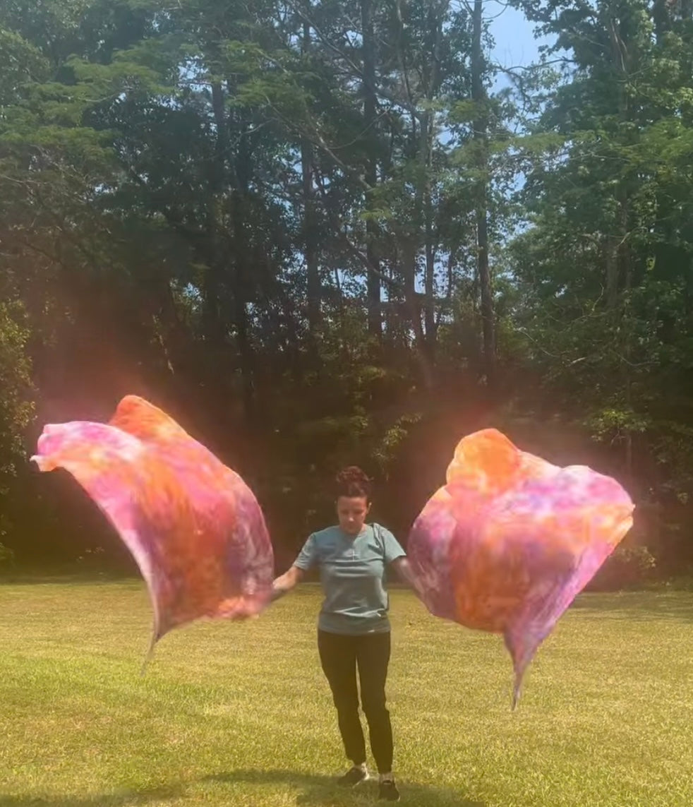 Prophetic Dyed Worship Banners (sz xlarge, Made to Order)
