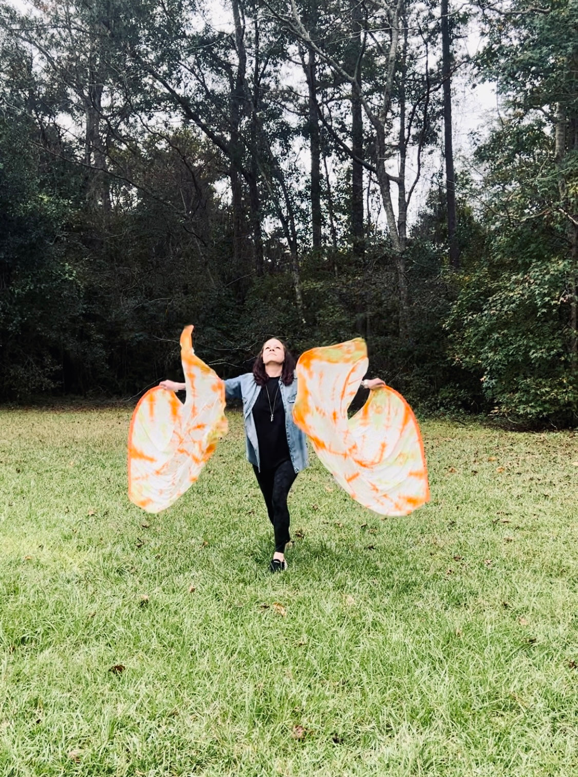 Prophetic Dyed Worship Banners (sz small, Made to order)